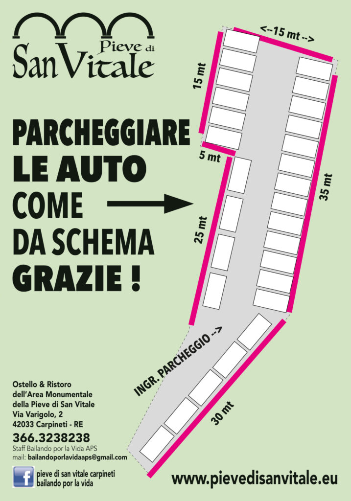 parcheggio auto pieve